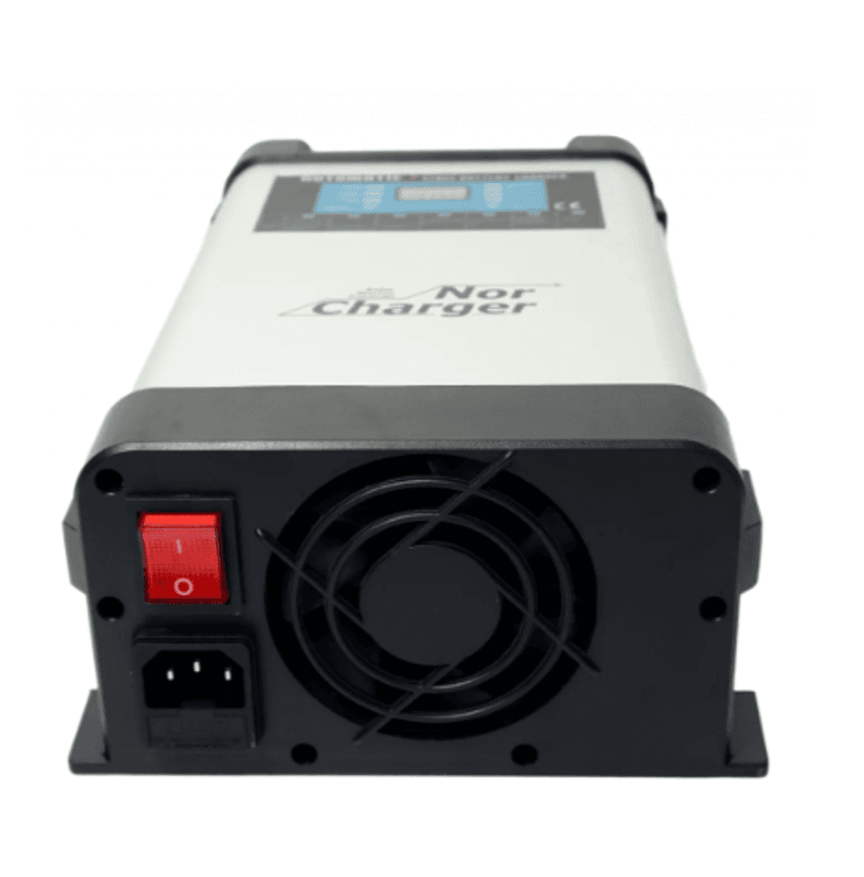 NOR CHARGER Pro Serie Elektronisk Batterilader 12V 60A - 2 Kanaler