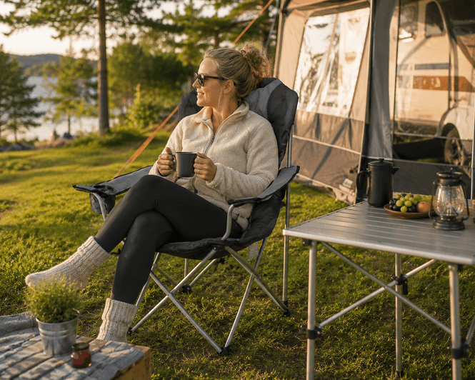 Hovedbilde Doite Acorest Campingstol  Polstret Komfortstol ...