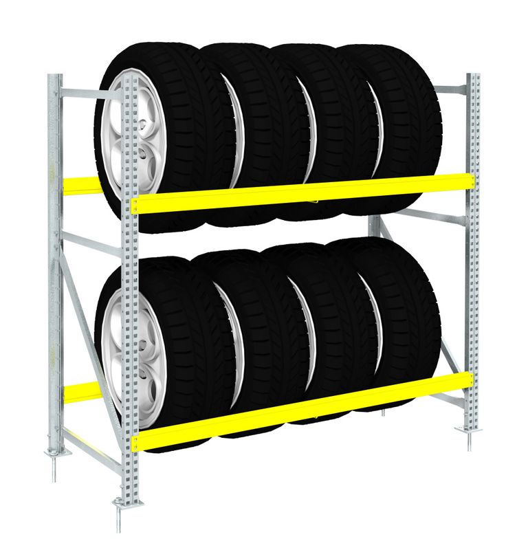 Dekkreol for 8 dekk 100x50 H135cm