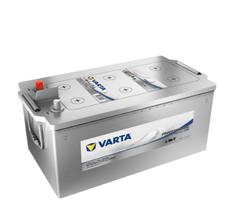 VARTA Fritidsbatteri EFB Batteri 12V 240AH 1200CCA (518x276x220/242mm) +venstre LED240