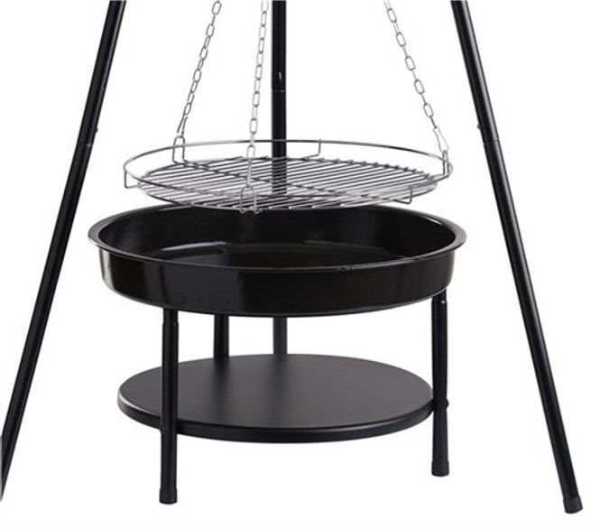 Hovedbilde Bålpanne TRIPOD 52CM m/grillrist