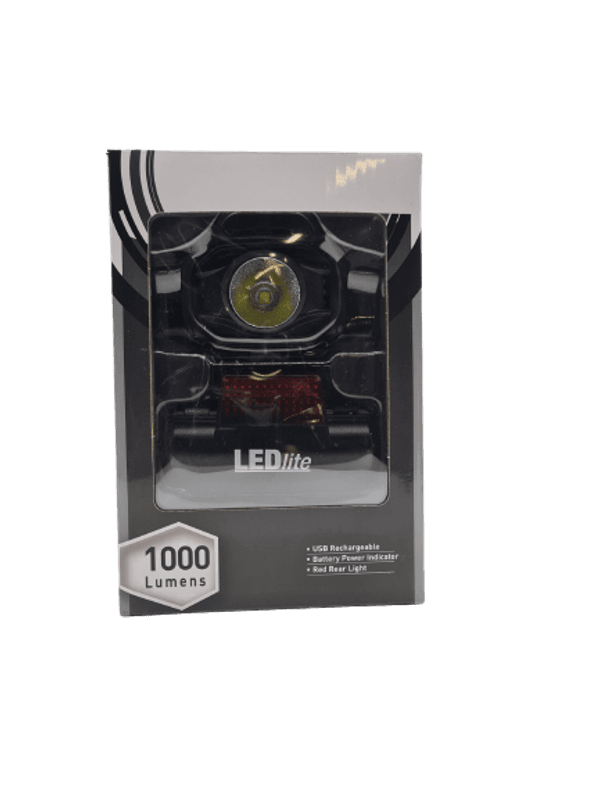LEDlite Hodelykt 1000 Lm 3.7V oppladbar